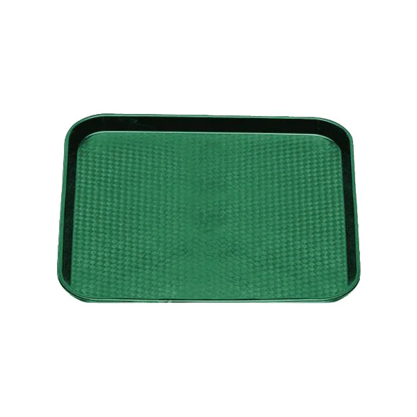 Cambro 1216FF119 Fast Food Tray, Sherwood Green, 16" x 12" - Image 2