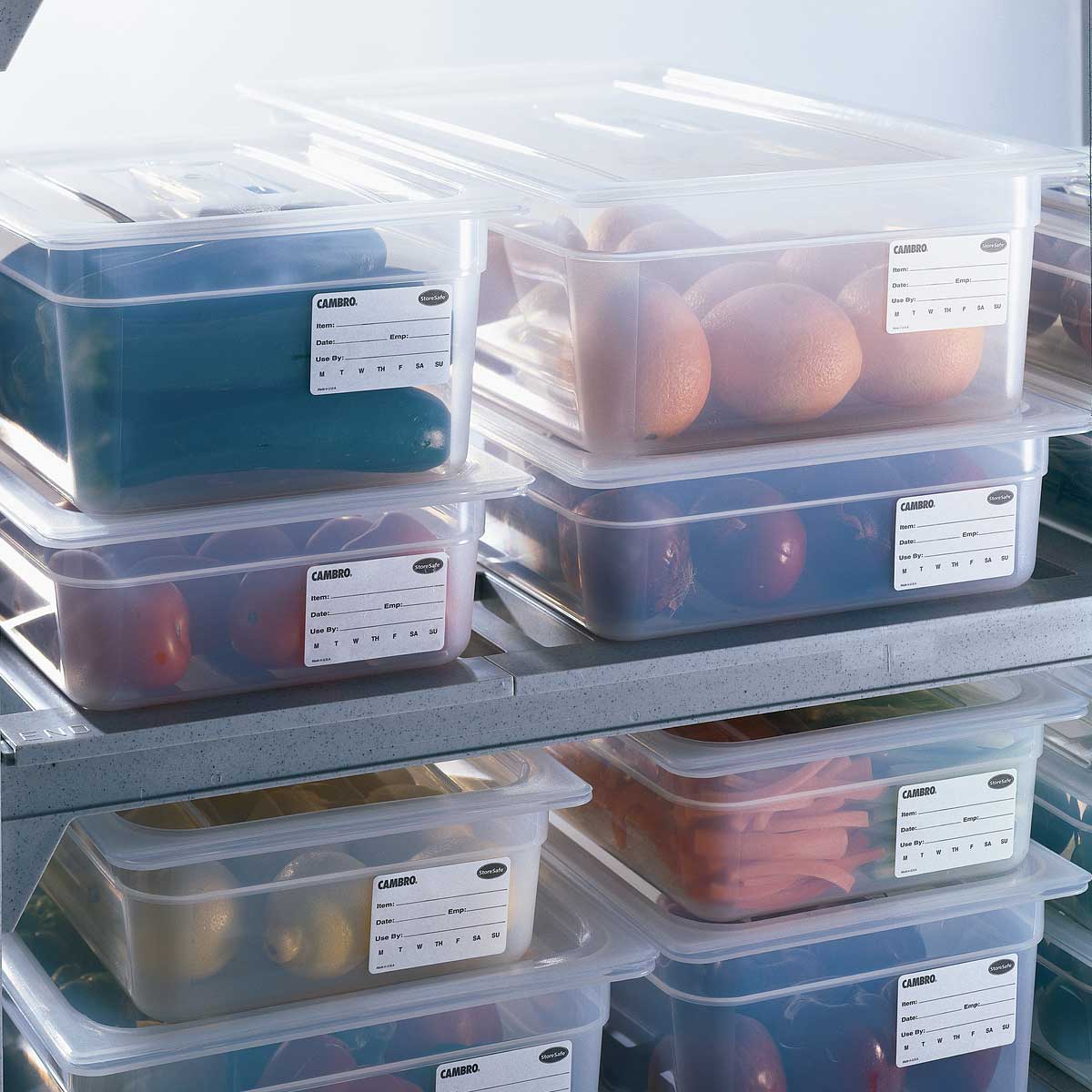 Cambro 26PP190 Translucent Food Pan, 1/2 Size, 6" Deep - Image 4