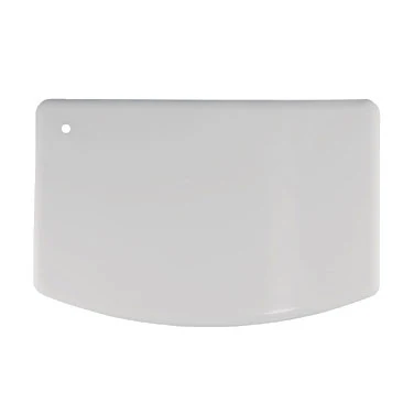 Chefs' Toys White Bowl Dough Scraper / Spatula - Image 2