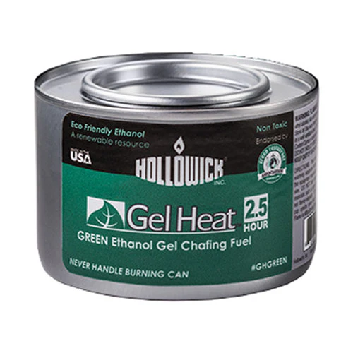 Hollowick TMGHGREEN Green Gel Chafing Fuel