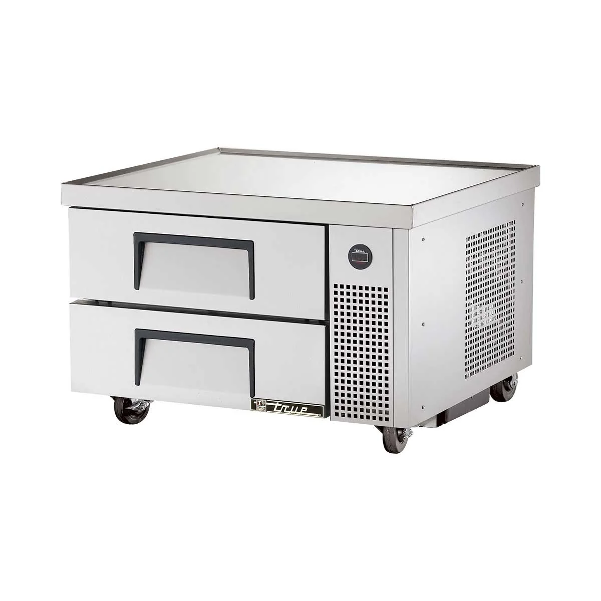 True TRCB-36 Two-Drawer Refrigerated Chef Base, V-Edge, 36"