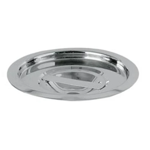 Update International BMC-200 Stainless Steel Bain Marie Cover, 5-3/4" Dia.