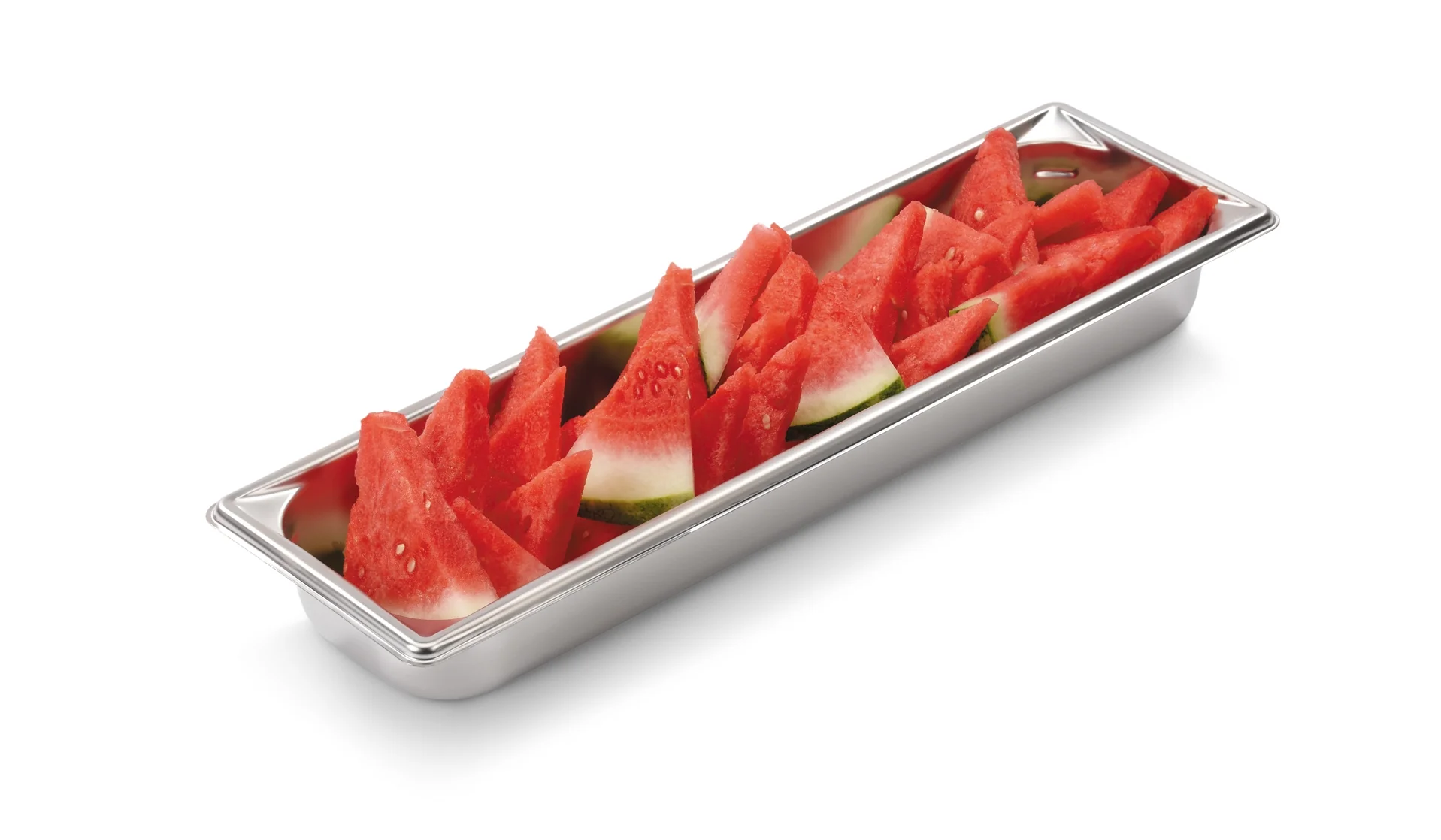 Vollrath 30522 Super Pan V Half-Long Size 2/4 Food Pan, 2-1/2" Deep