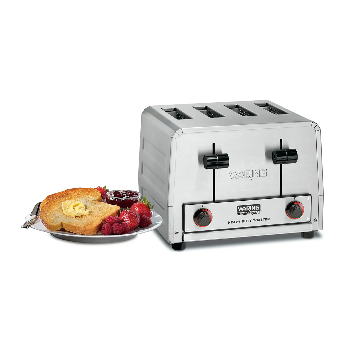 Waring WCT800 Heavy-Duty 4-Slot Commercial Toaster, 120v - Image 3