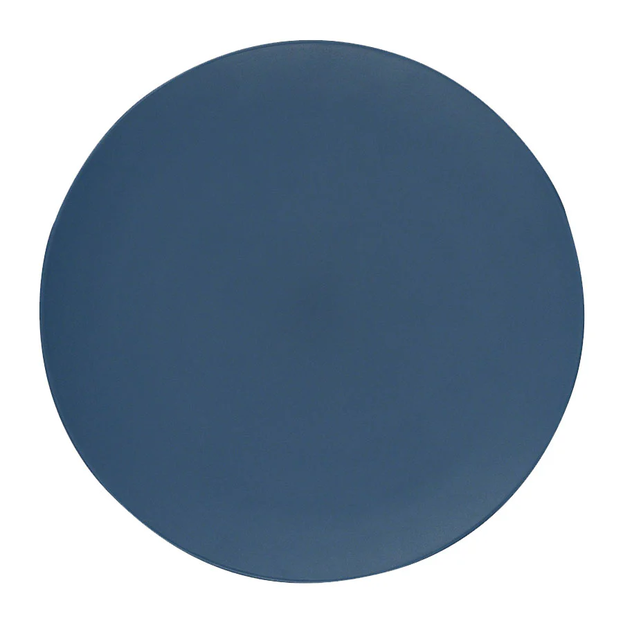 Ziena 922425 Stoneware Coupe Plate, Azure, 10-1/4", Case of 12